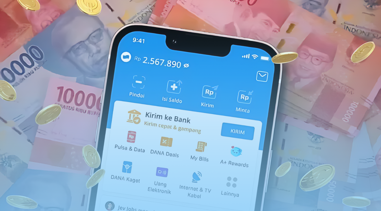 Dapet Gajian dari Modal Rebahan Sebesar Rp836.000, Saldo DANA Kaget Terbukti Membayar ke Dompet Digital