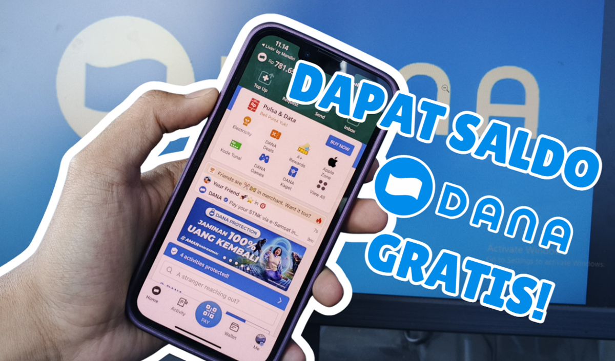 Cara Baru Dapat Saldo DANA Gratis Dari Aplikasi! Modal Rebahan Langsung Cair Rp317.000 Tiap Hari