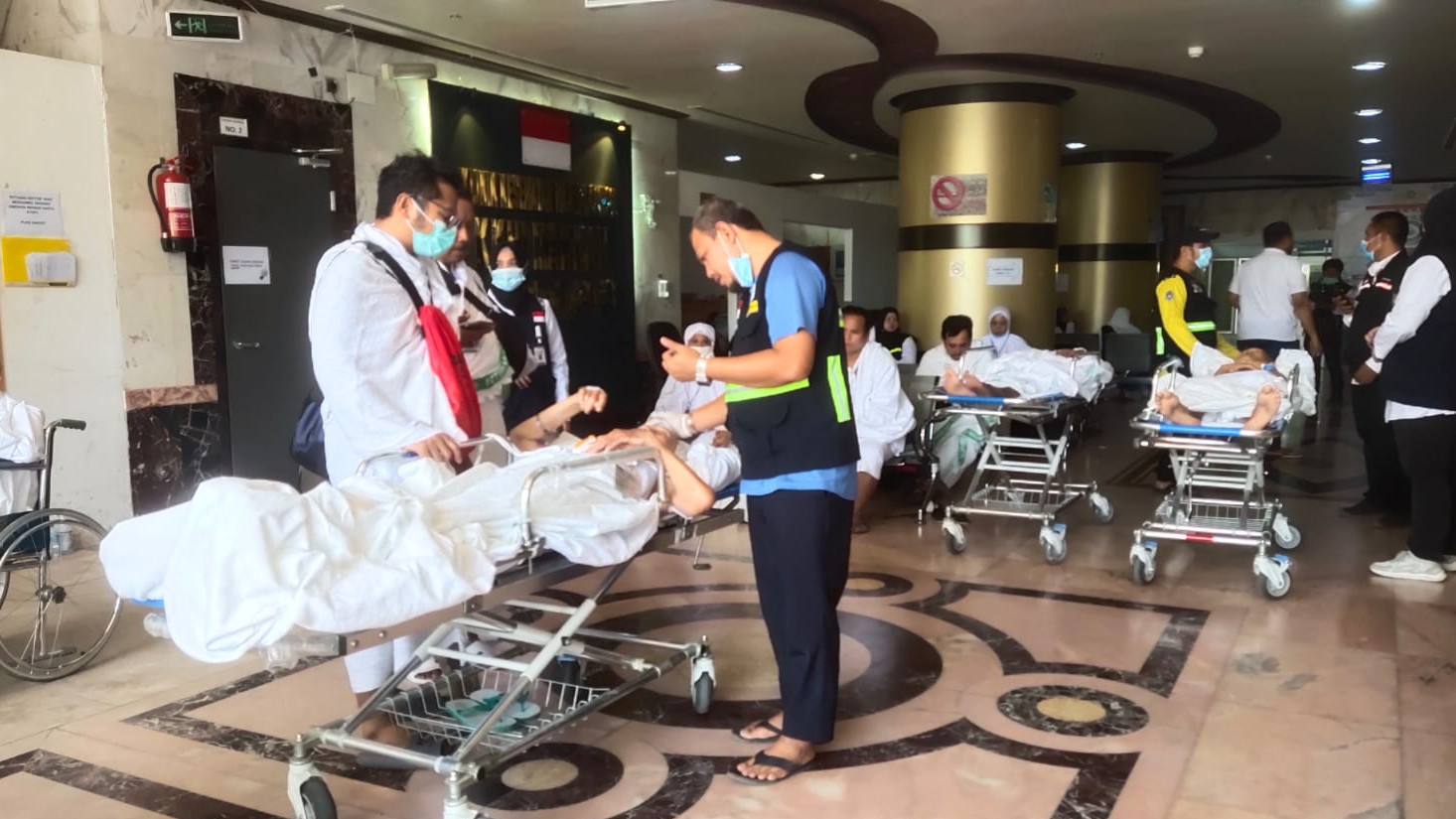 KKHI Safariwukufkan 238 Jemaah Haji Indonesia yang Sakit