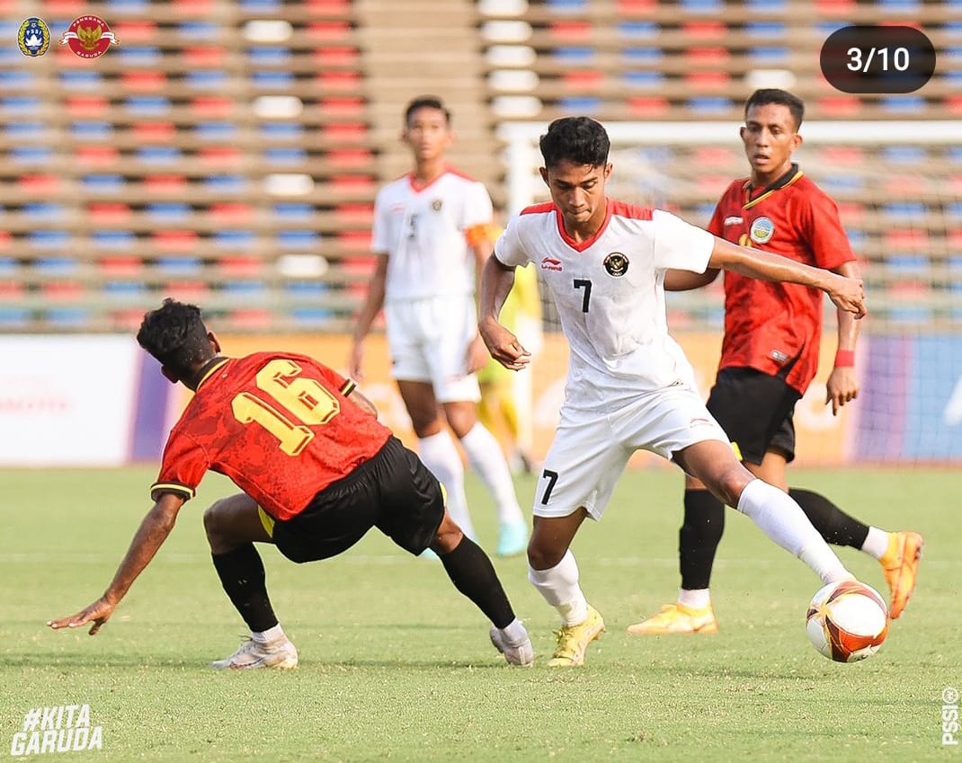 Timnas Indonesia U-22 Dipastikan Lolos ke Semifinal, Usai Kalahkan Timor Leste 3-0
