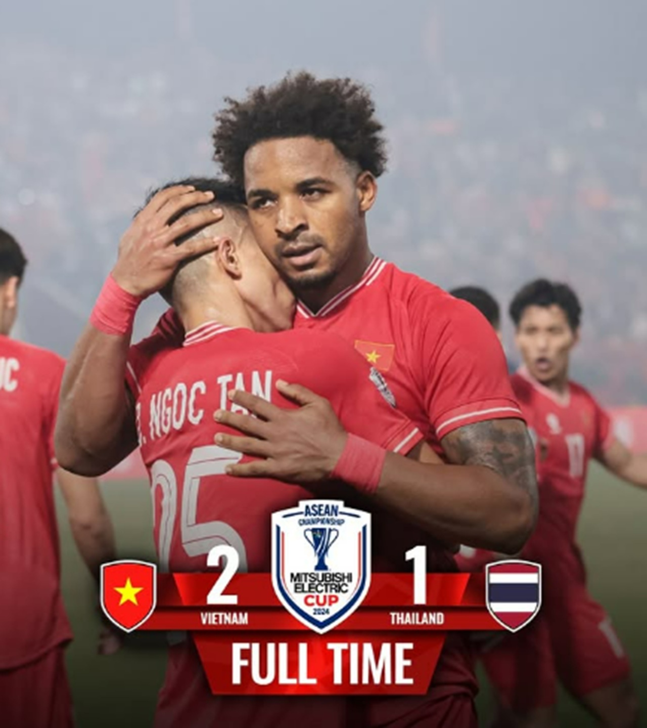 Penantian Panjang Akhirnya Terbayarkan! Vietnam Menang 2-1 Lawan Thailand Di Kandang Setelah 1998!