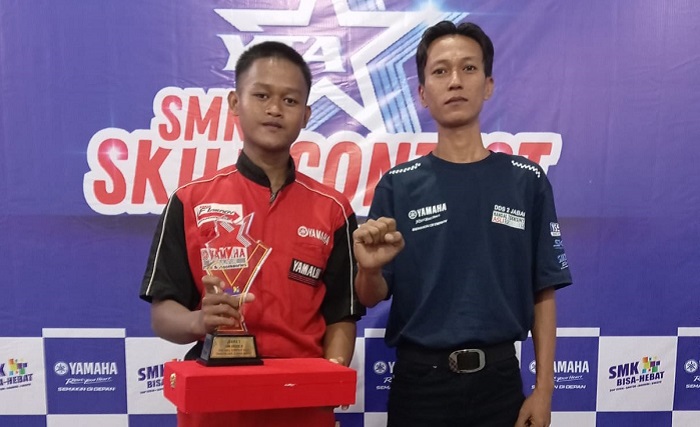 Siswa Maydas 159 Juarai Yamaha SMK Skill Contest se-Jawa Barat