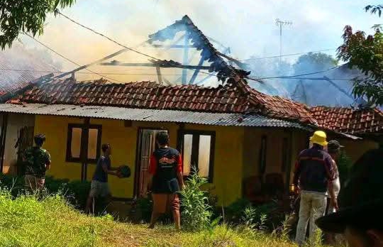 Kebakaran Rumah di Desa Lobener, Kerugian Ditaksir Capai Rp 150 Juta: Begini Kronologinya