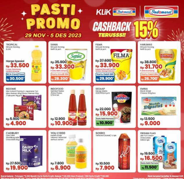 Buruan Cek! Daftar Promo Indomaret Hari Ini, Banyak yang Setengah Harga!
