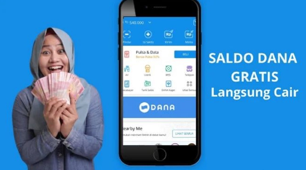 Langung Masuk ke E-Wallet Anda Gak Pake Lama, Berikut Link DANA Kaget Resmi Sebesar Rp500.000