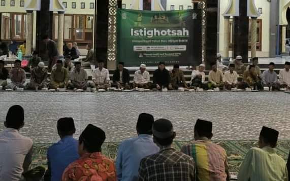 DKM Masjid Desa Tinumpuk Gelar Istigasah Peringati Tahun Baru Islam 1446 H 