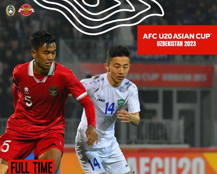 Hasil Piala Asia U-20 2023 : Ditahan Imbang Uzbekistan, Langkah Timnas Indonesia U-20 Terhenti