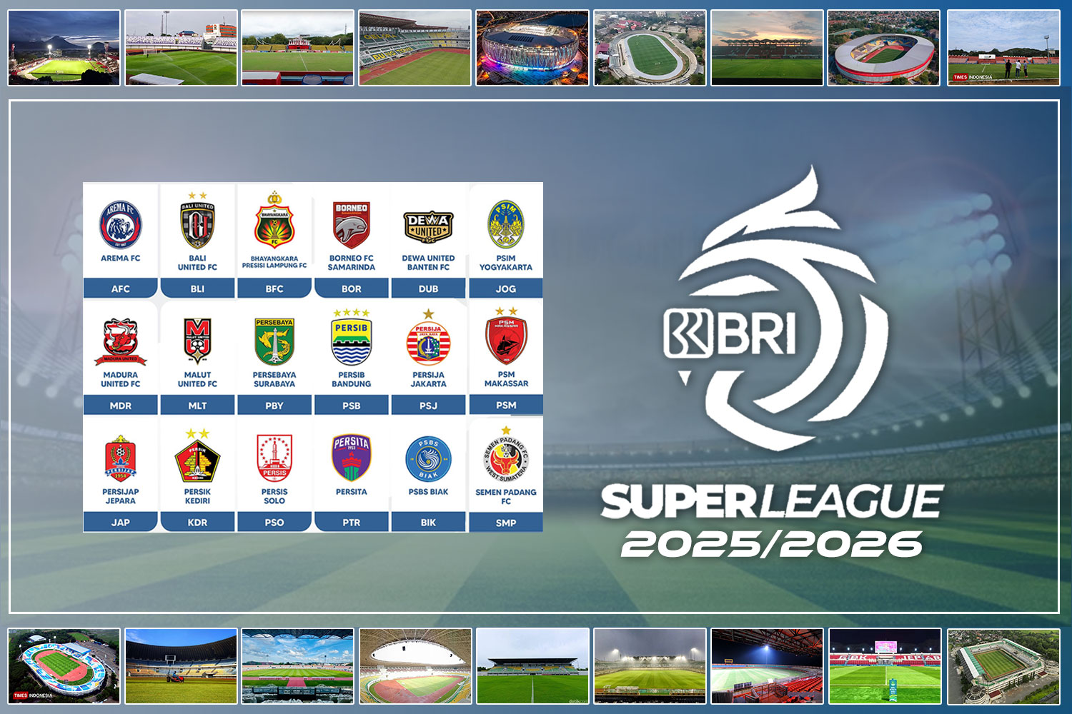 Tak Cuma Skuad Mewah, Inilah Fakta yang Bikin BRI Super League 2025/2026 Jadi Musim Paling Sengit