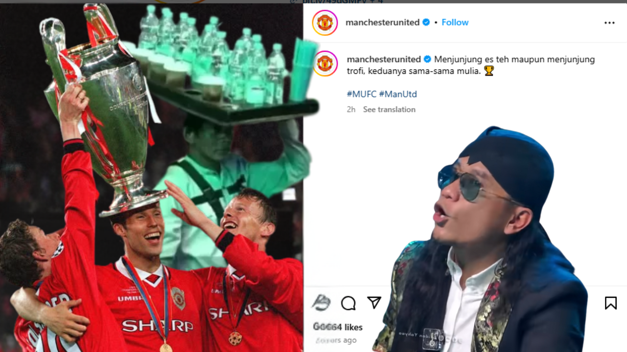 Akun Instagram Milik Manchester United Sindir Gus Miftah yang Memperolok Tukang Es Teh!