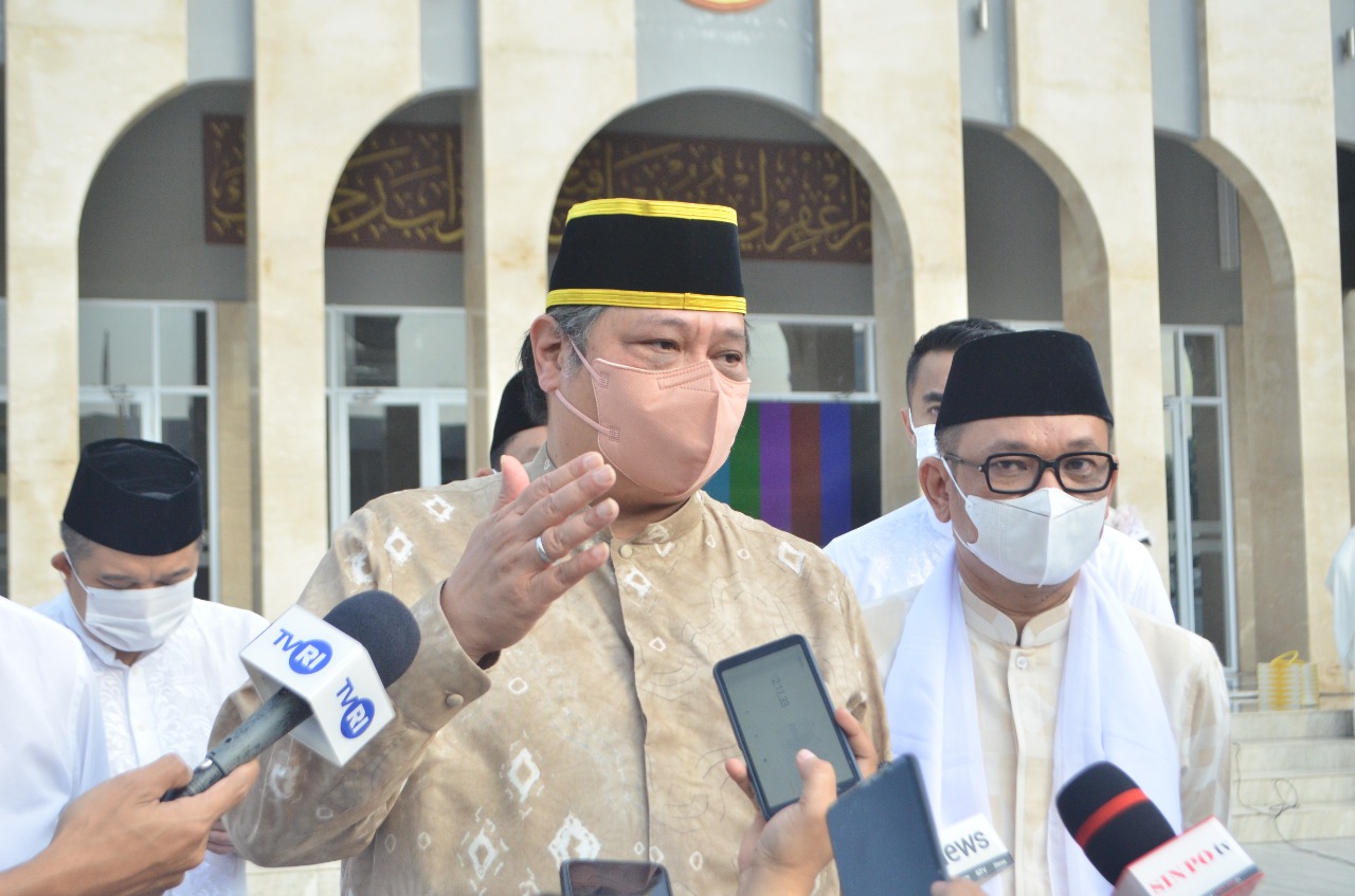 Airlangga Sebut Momen Mudik Idul Fitri Menjaga Perekonomian Masyarakat