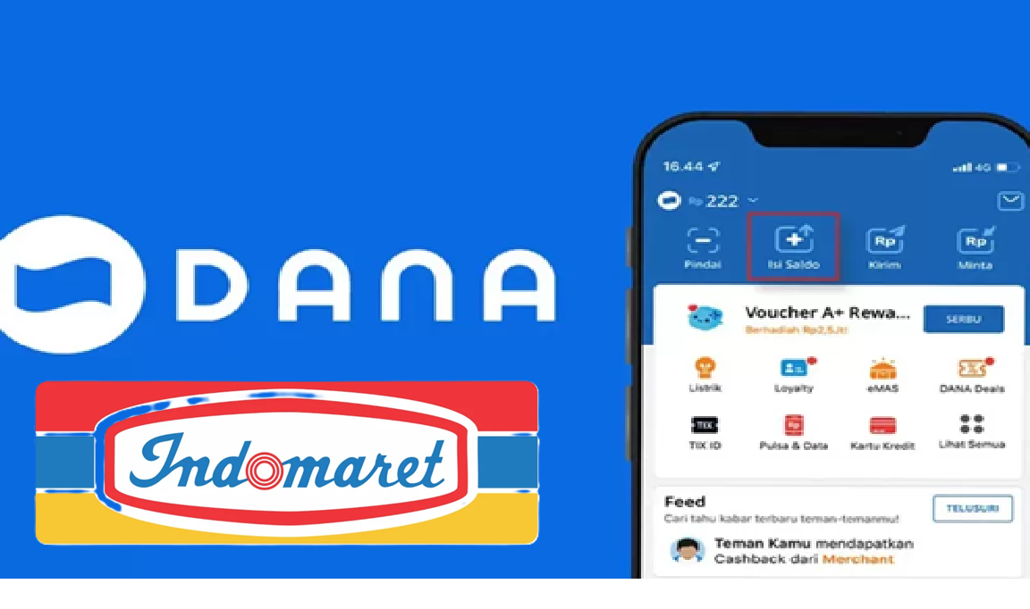 Gak Perlu Bayar! Belanja di Indomaret Pakai DANA Kaget, Ini Link dan Cara Dapetinnya..