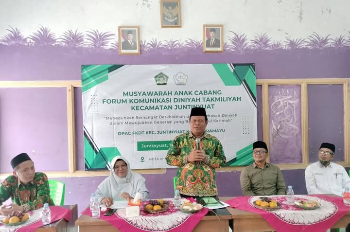 DPAC FKDT Juntinyuat Gelar Musancab, Dudin Fachrudin Terpilih Sebagai Ketua Masa Bakti 2025-2029