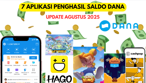 Gampang Banget! Cuma Main Game Dapat Uang! Ini 10 Rekomendasi Game Pengasil Saldo DANA!