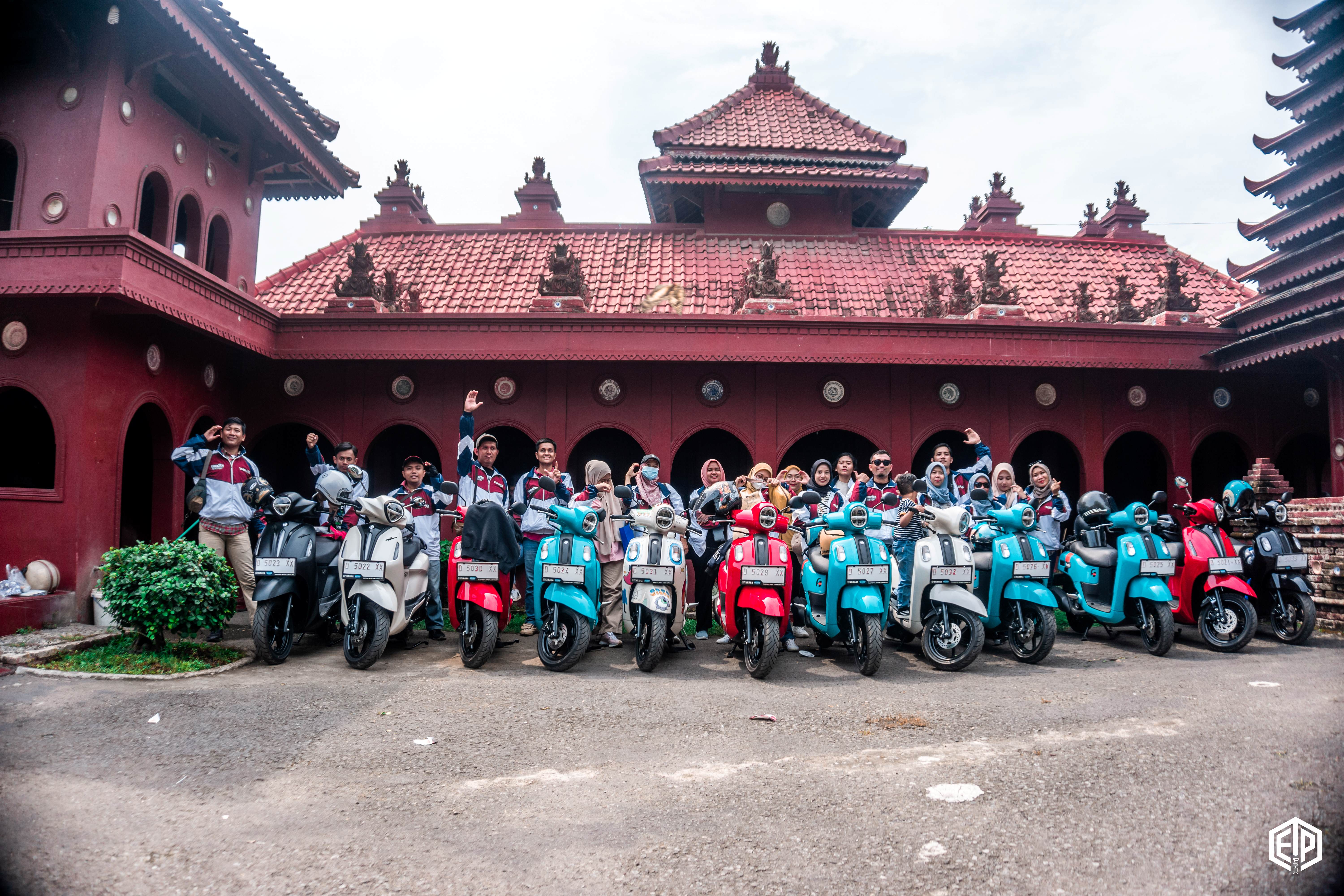 Riding Sambil Wisata, Yamaha Gelar Historide Cool Tour Cirebon
