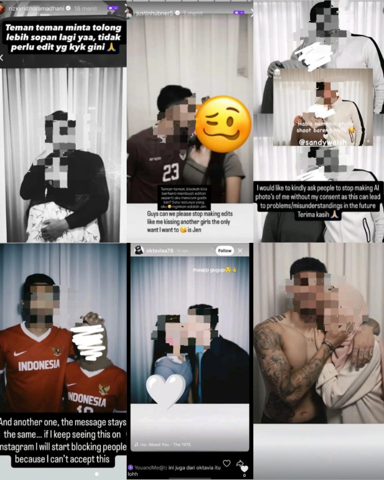 3 Pemain Timnas Indonesia Ini Kecam Penggemar, Edit Foto Mereka Menggunakan AI!