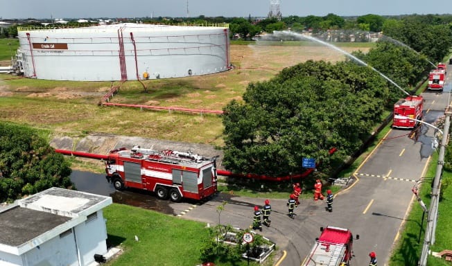 Perkuat Sinergi Keselamatan Operasi Hulu Migas, Pertamina EP Gelar Latihan Tanggap Darurat