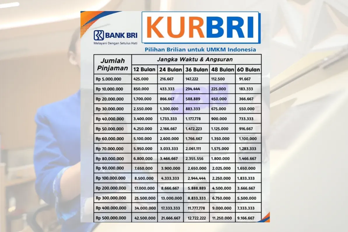 Bunga KUR BRI 2025 Turun Hanya 3 Persen! Pinjaman Modal Usaha Mikro Kini Lebih Ringan