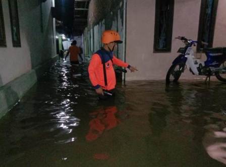 Hujan dengan Intesitas Tinggi, Mengakibatkan Tujuh Desa di Kabupaten Cirebon Terdampak Banjir