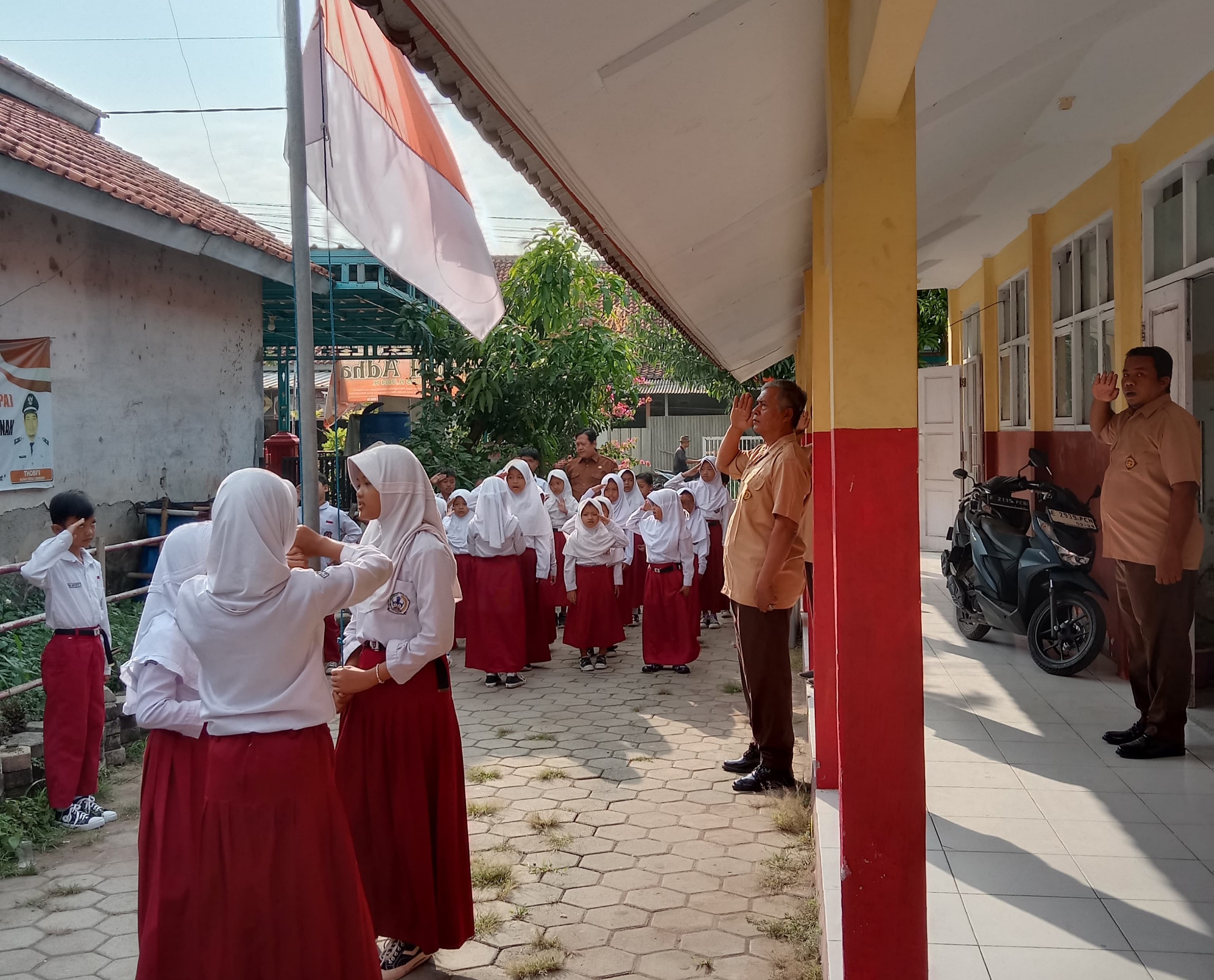 Hanya Dapat Lima Siswa dari PPDB, Pastikan KBM di SDN 1 Cibeber Tetap Berjalan Normal