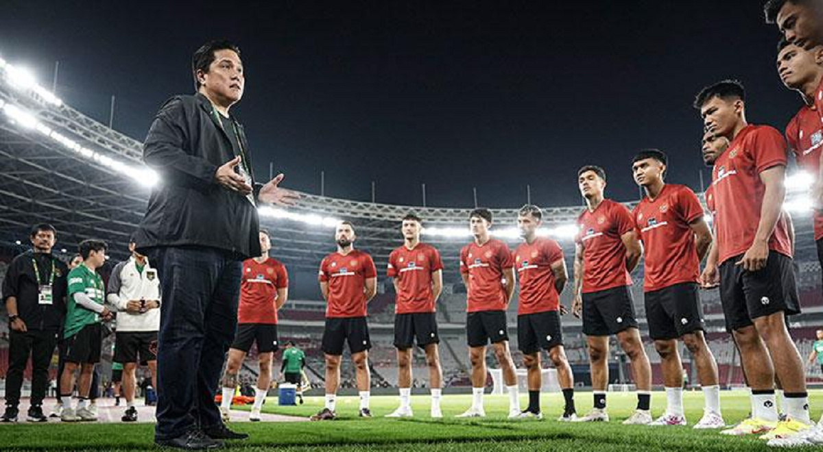 AMBISIUS! Ketua Umum PSSI Erick Thohir Targetkan Indonesia Tempati Posisi 50 Besar di Ranking FIFA