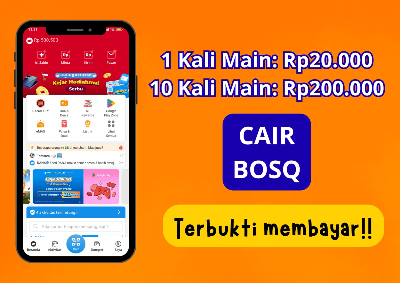 Cuan Terus! Game Penghasil Uang 2025 Terbaru Hasilkan Rp229.000 Ribu Jadi Saldo Dana Gratis!