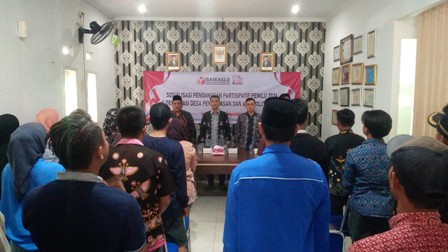 Libatkan Warga Awasi Pemilu 2024, Bawaslu Kolaborasi dengan Elemen Masyarakat Desa 