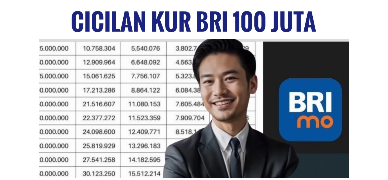 Rincian Cicilan KUR BRI 100 Juta 2025, Bunga Flat 6 Persen Angsuran Bisa Hingga 5 Tahun, Begini Skemanya