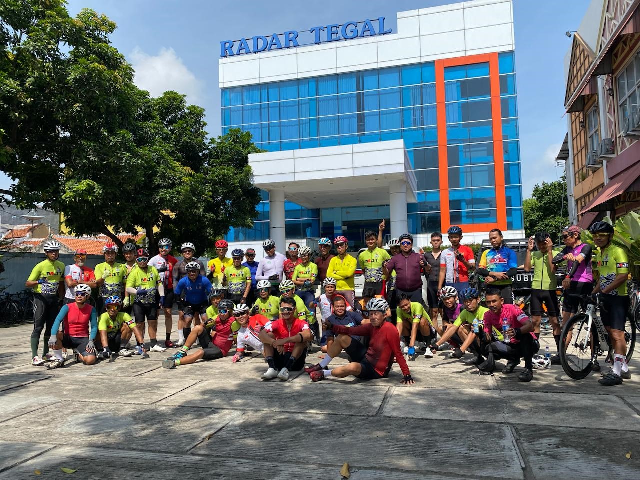 Gowes sebelum Ramadan; Tempuh 150 KM, Mulai dari Radar Cirebon-ke Radar Tegal 150 KM