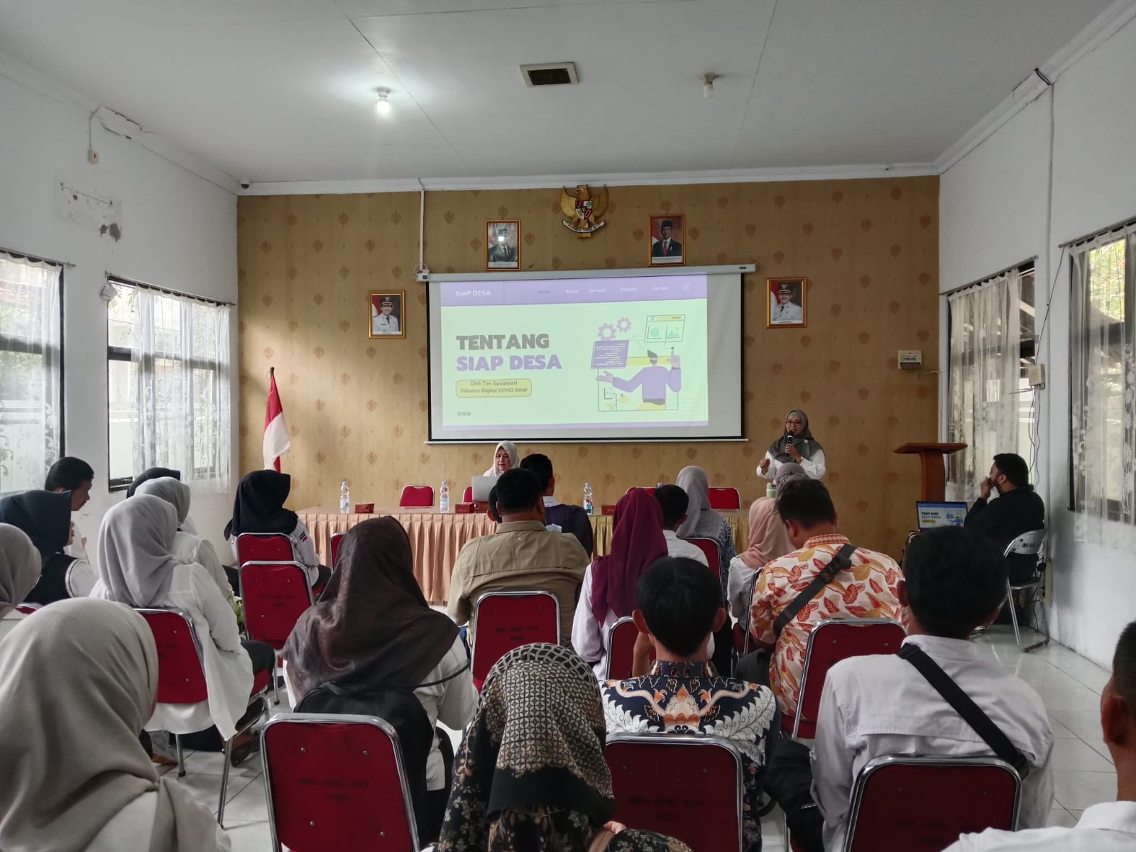 DPMD Mulai Gelar Bimtek Pra Pemilihan Kuwu Digital Kenalkan Aplikasi SIAP DESA