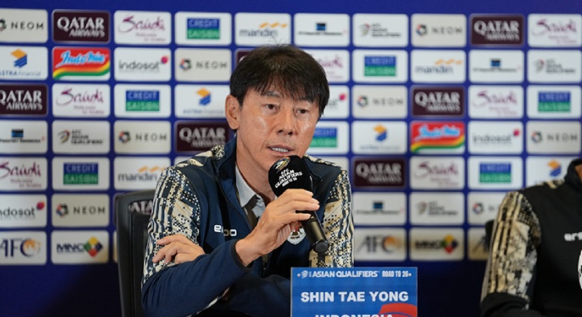 Shin Tae-yong Beri Komentar Pedas Usai Kontroversi Terkait Pertandingan Melawan Bahrain 'Wasit tidak Memihak'