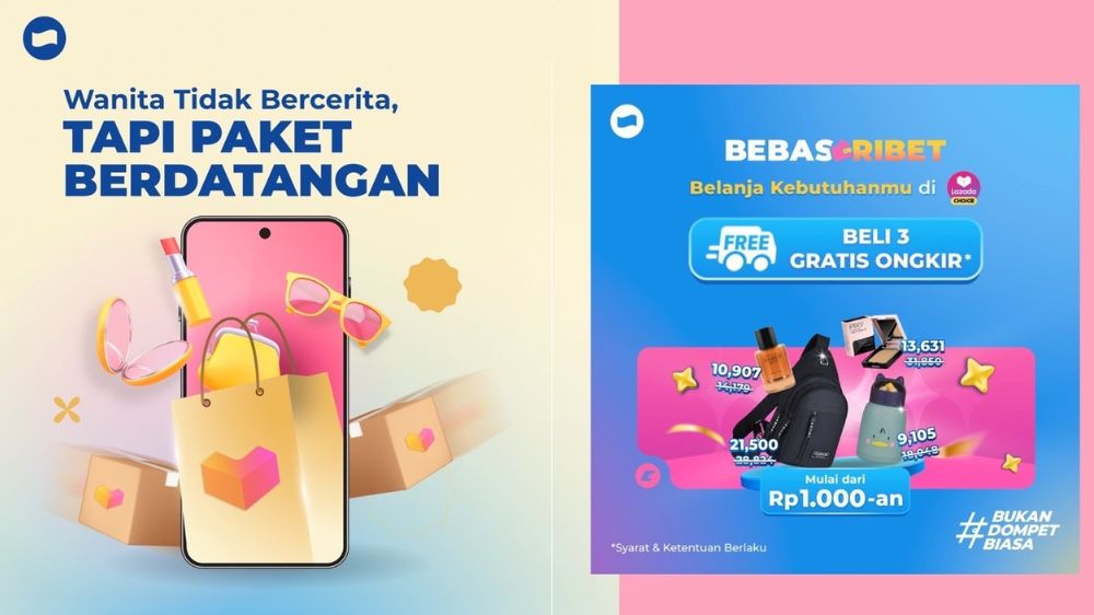 PROMO DANA, Mau Belanja Hemat Tanpa Takut Ongkir? Coba Promo Beli 3 Gratis Ongkir di Lazada