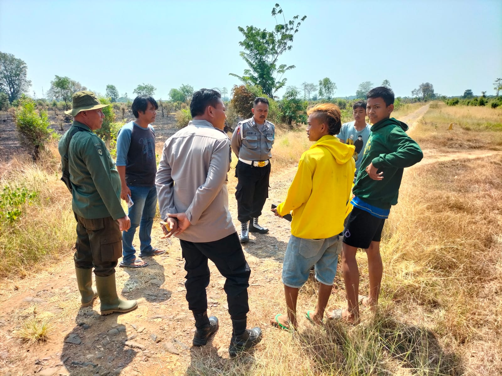 Cegah Karhutla Jatimunggul, Polisi Siapkan Langkah Antisipasi