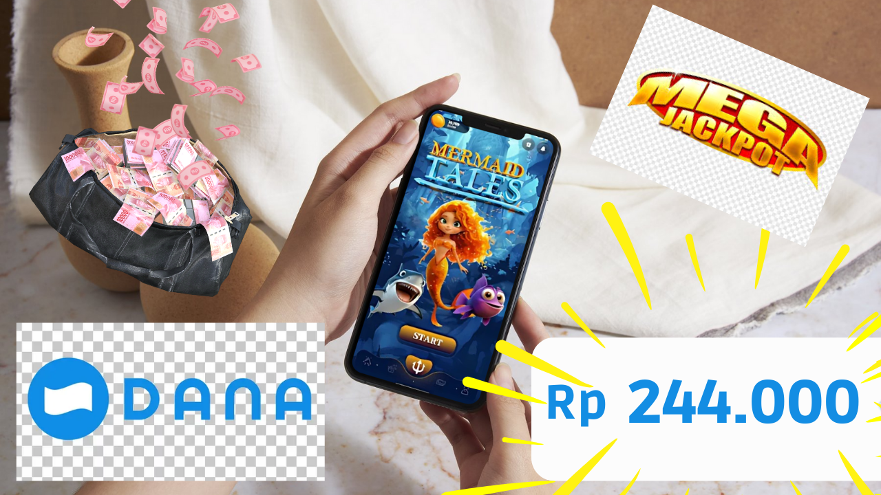 Main 2 Jam, Langsung Dapat 250 Ribu Cair Jadi Saldo Dana Secara GRATIS! Download Aplikasinya Disini!