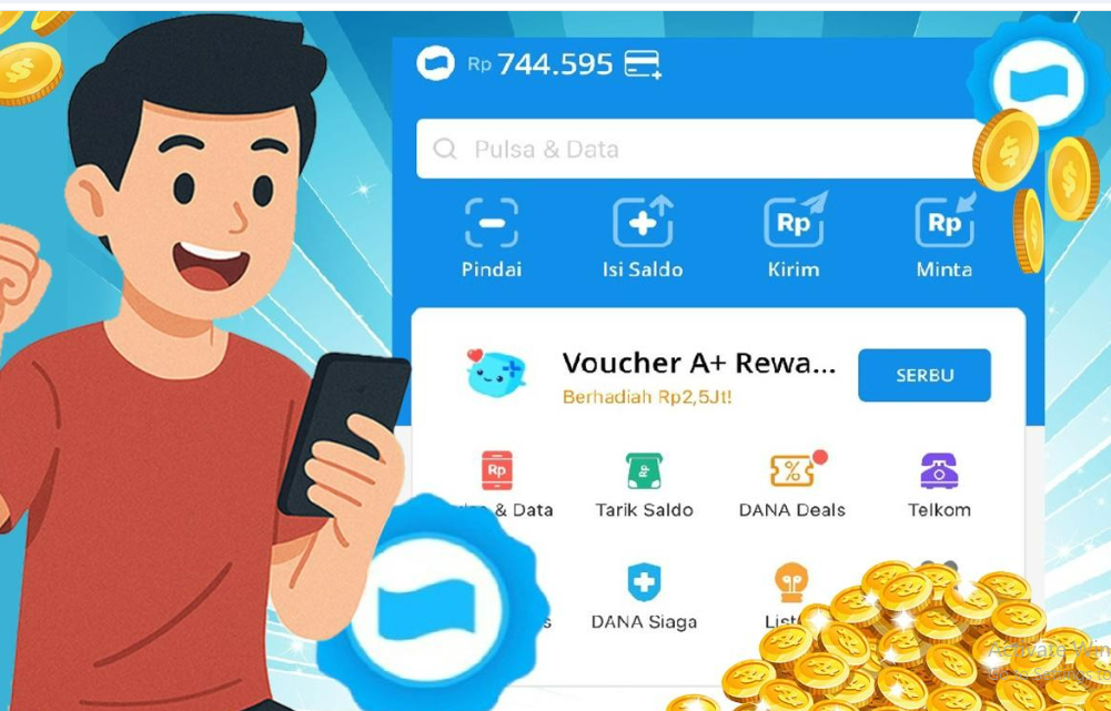 Bongkar Trik Dapat Saldo DANA Gratis Hari Ini Hingga Rp100 Ribu, Legal dan Cepat!