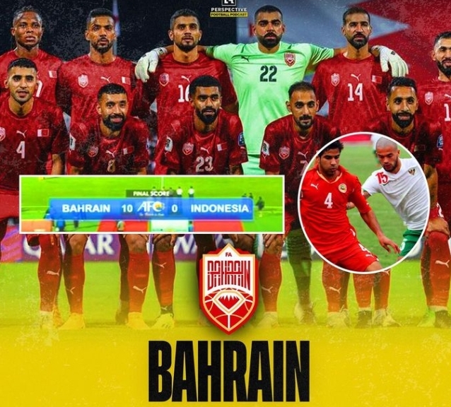 4 Pemain Bahrain Kalahkan Timnas Indonesia Skor 10-0, Masih Bermain Hingga Saat ini, dan Perkuat Round 3!