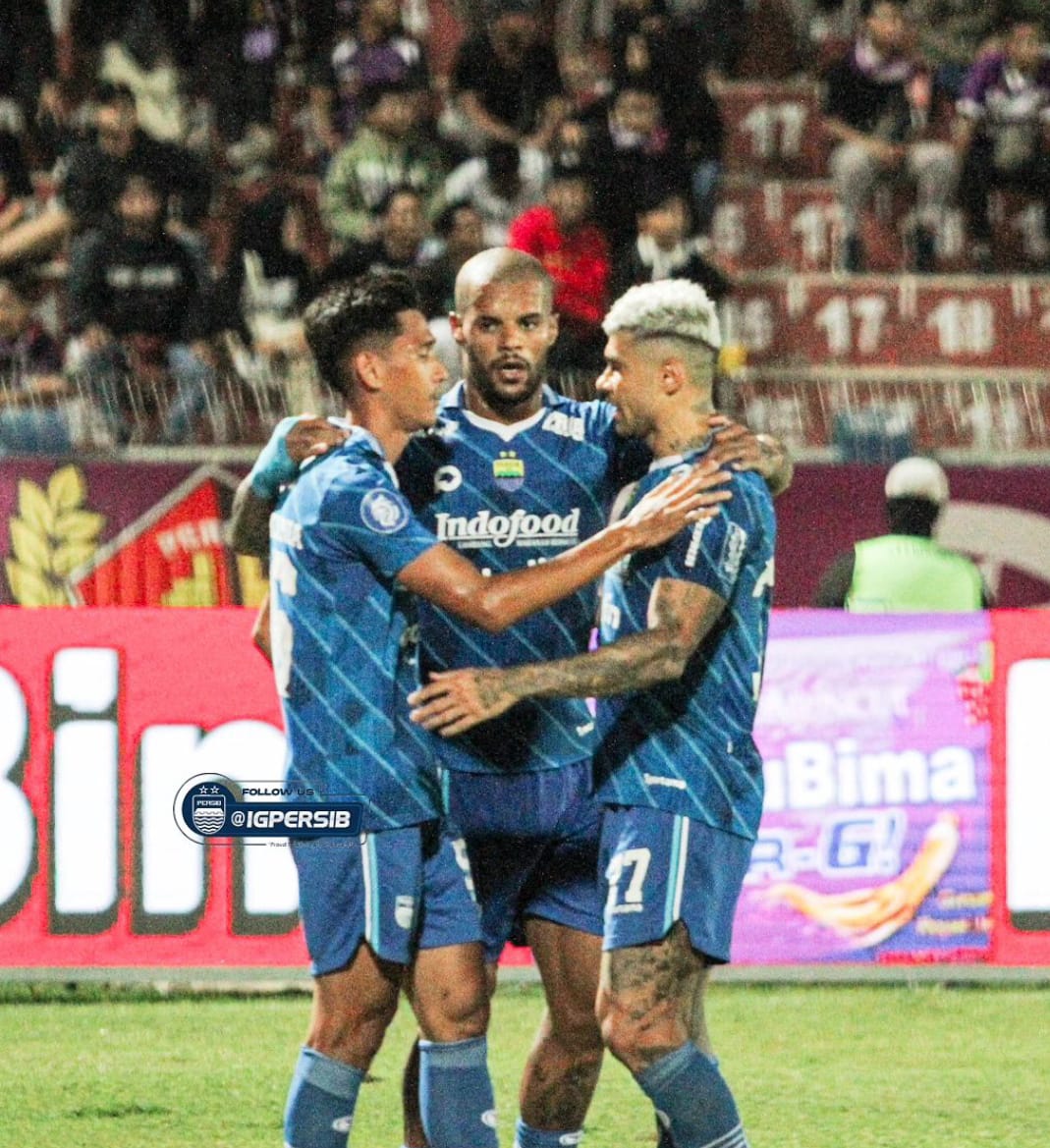 Persib Bandung Akhirnya Raih Kemenangan Pertama di Liga 1