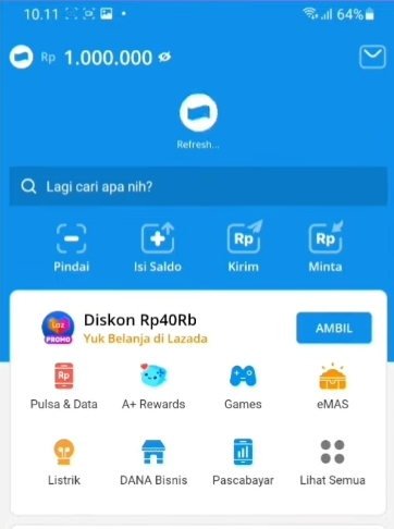 Kepepet Pinjaman Cepat? DANA Solusinya, Tak Perlu KTP Rp1.000.000 Juta Langsung Masuk dalam Saldo!