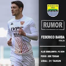 Benarkah Frederico Barba Merapat ke Persib? Fans Sudah Siapkan Sambutan!