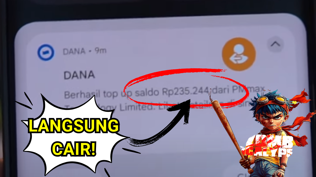 Main Game Zombie Langsung Dapat Rp235.000 Dalam Waktu Sejam, Langsung Jadi Saldo Dana! Download Disini!