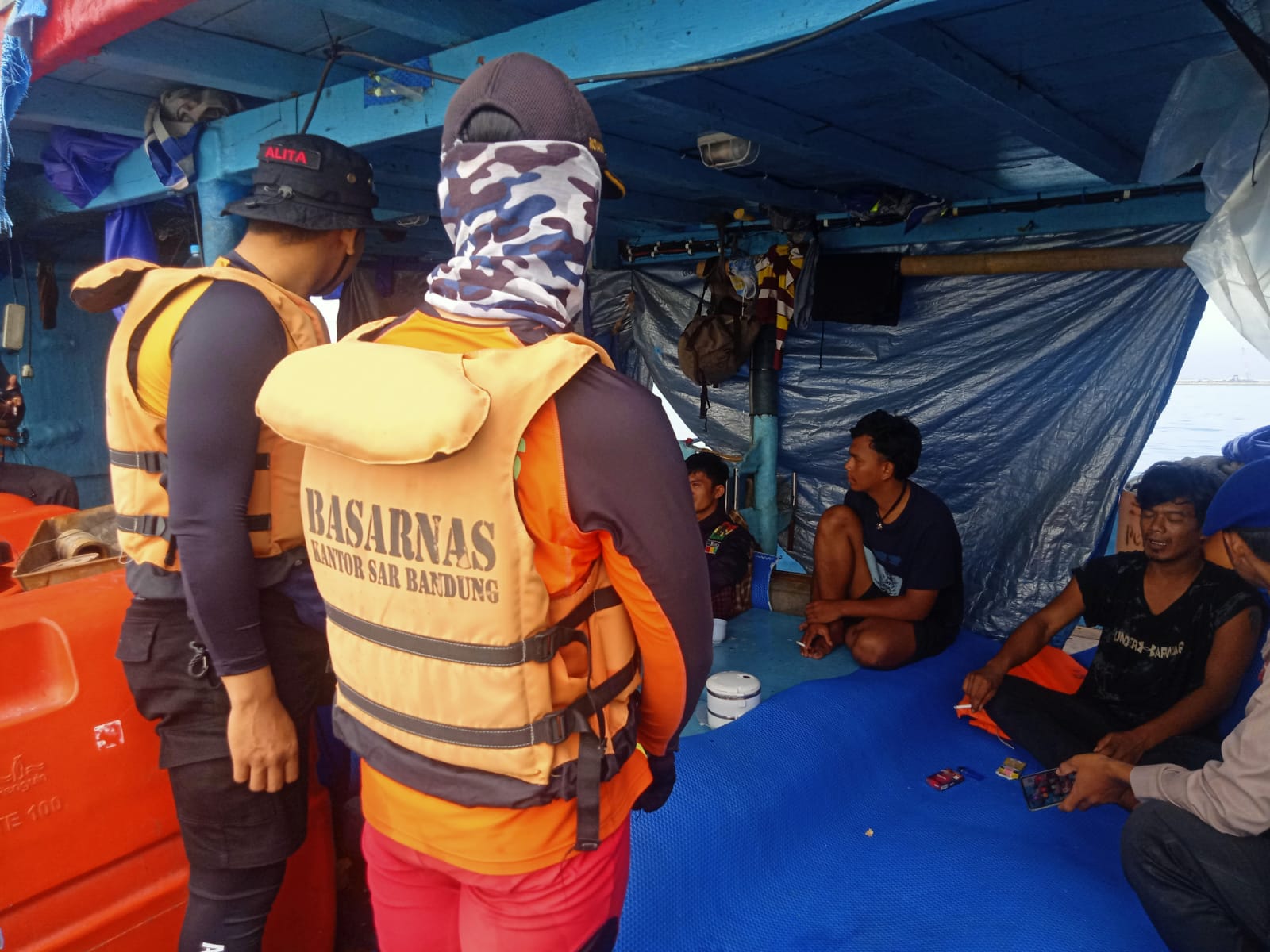 ABK KM Samudra Hilang di Perairan Patimban, Subang, Tim Rescue Pos SAR Cirebon Lakukan Pencarian