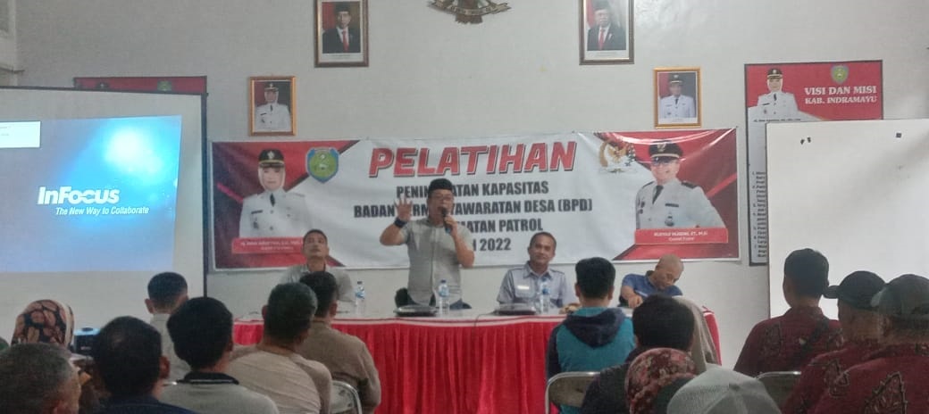 BPD  Se-Kecamatan Patrol Ikuti Pelatihan Peningkatan Kapasitas 