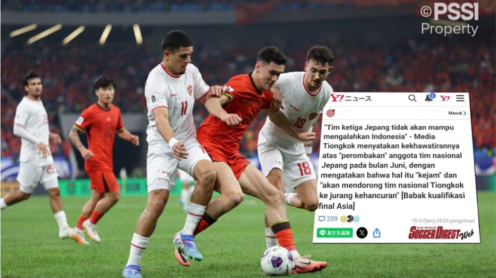 China Ketar-ketir di Grup C, Media Cina Soroti Jepang Akan Turunkan Skuad U-23, Indonesia Diuntungkan?