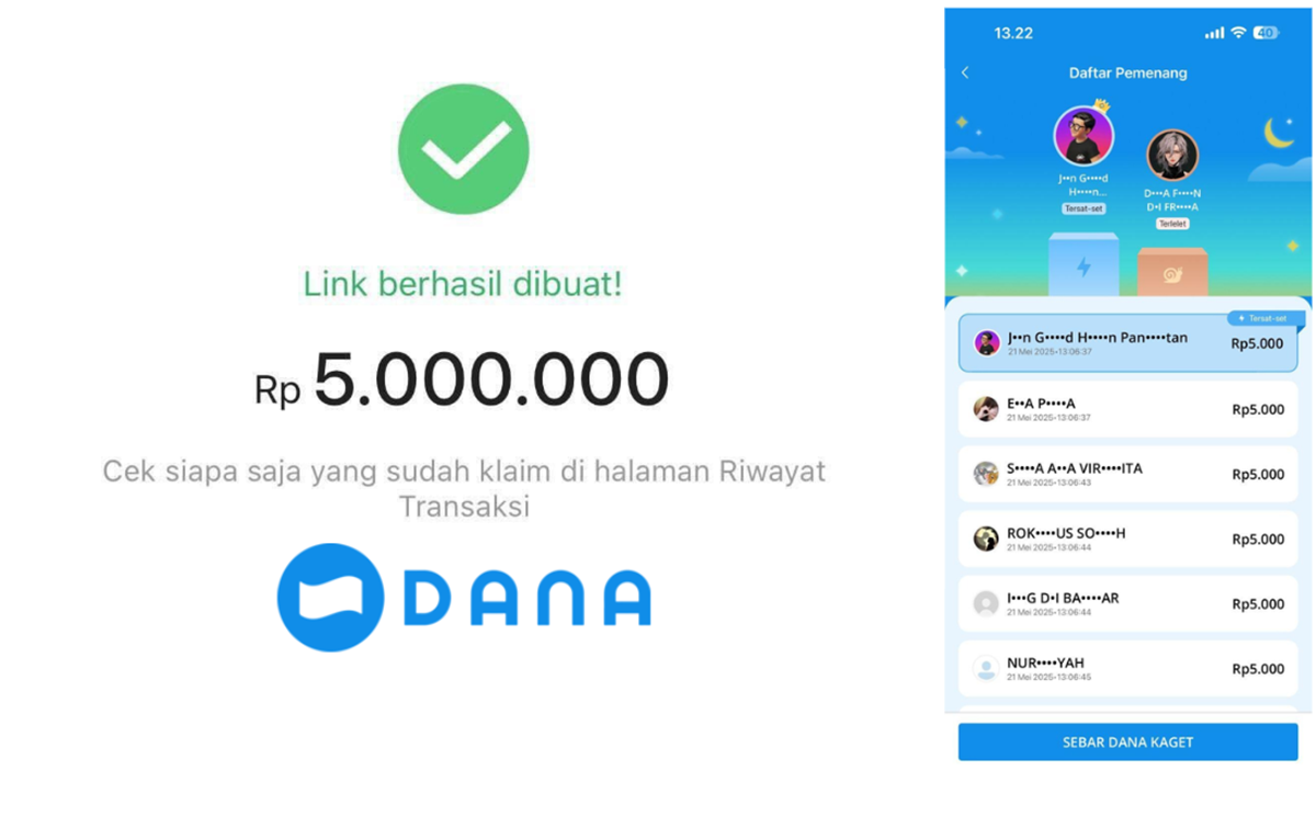 Cair Rp50.000! Ini Dia Link Saldo Dana Gratis Terbaru Hari Ini, Segera Klaim Sebelum Kehabisan