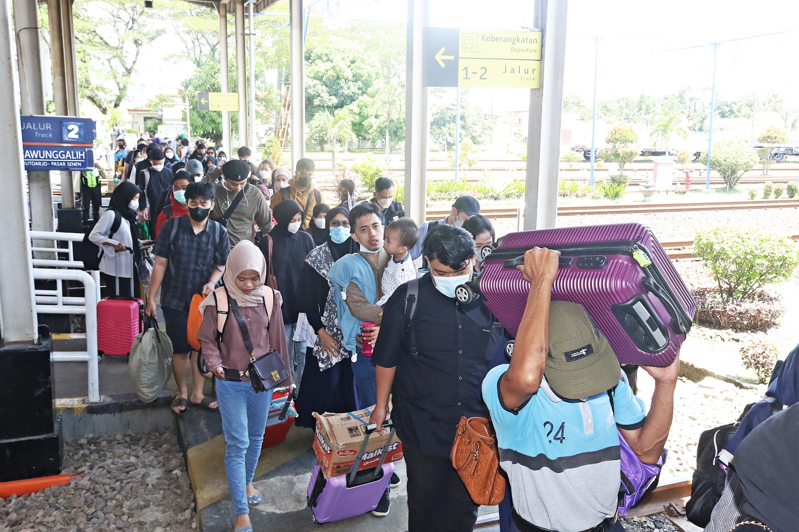 KAI Daop 3 Cirebon Layani 134.123 Penumpang Selama Masa Angkutan Lebaran 2023