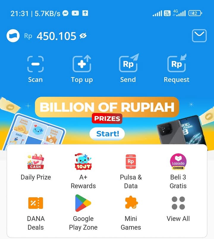 Dapat Saldo DANA Gratis Rp450 Ribu Hanya Dari Dengarkan Musik? Ini Aplikasi yang Wajib Kamu Coba!