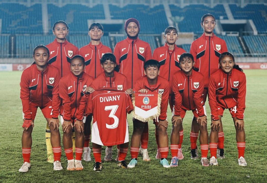 Timnas Indonesia Putri U-20 Menang Telak 4-0 dari Turkmenistan, Tapi Gagal Lolos ke Piala Asia 2026!