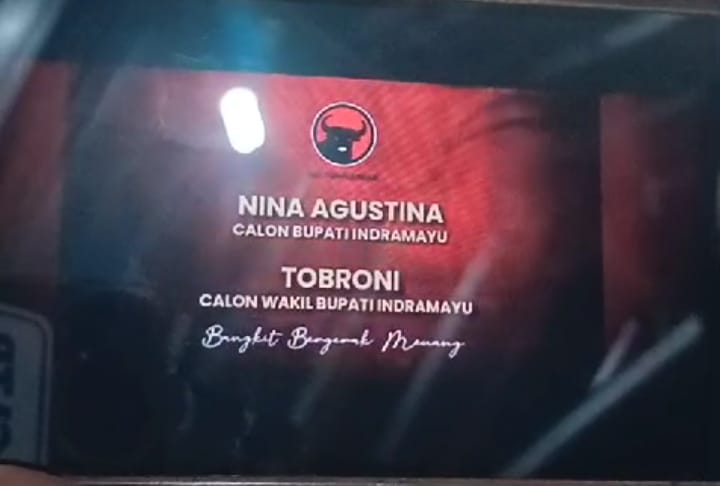 PDIP Resmi Berikan Rekom ke Nina-Tobroni