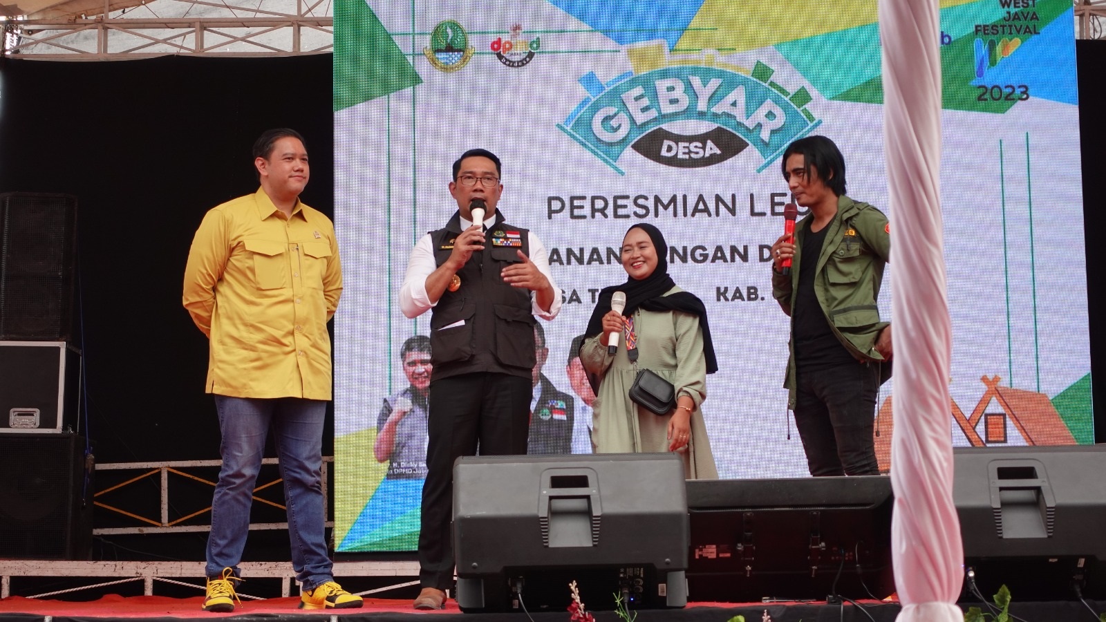 Gubernur Ridwan Kamil Resmikan Ketahanan Pangan Digital Desa, Bangkitkan Kembali Kearifan Lokal