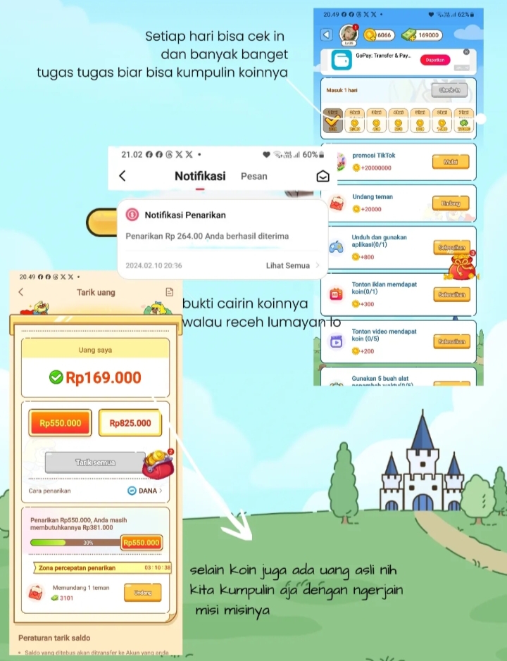 Modal Jempol, Cuan Rp275 Ribu Sehari! Buktikan Sendiri di Game Penghasil Uang Terbaru Ini