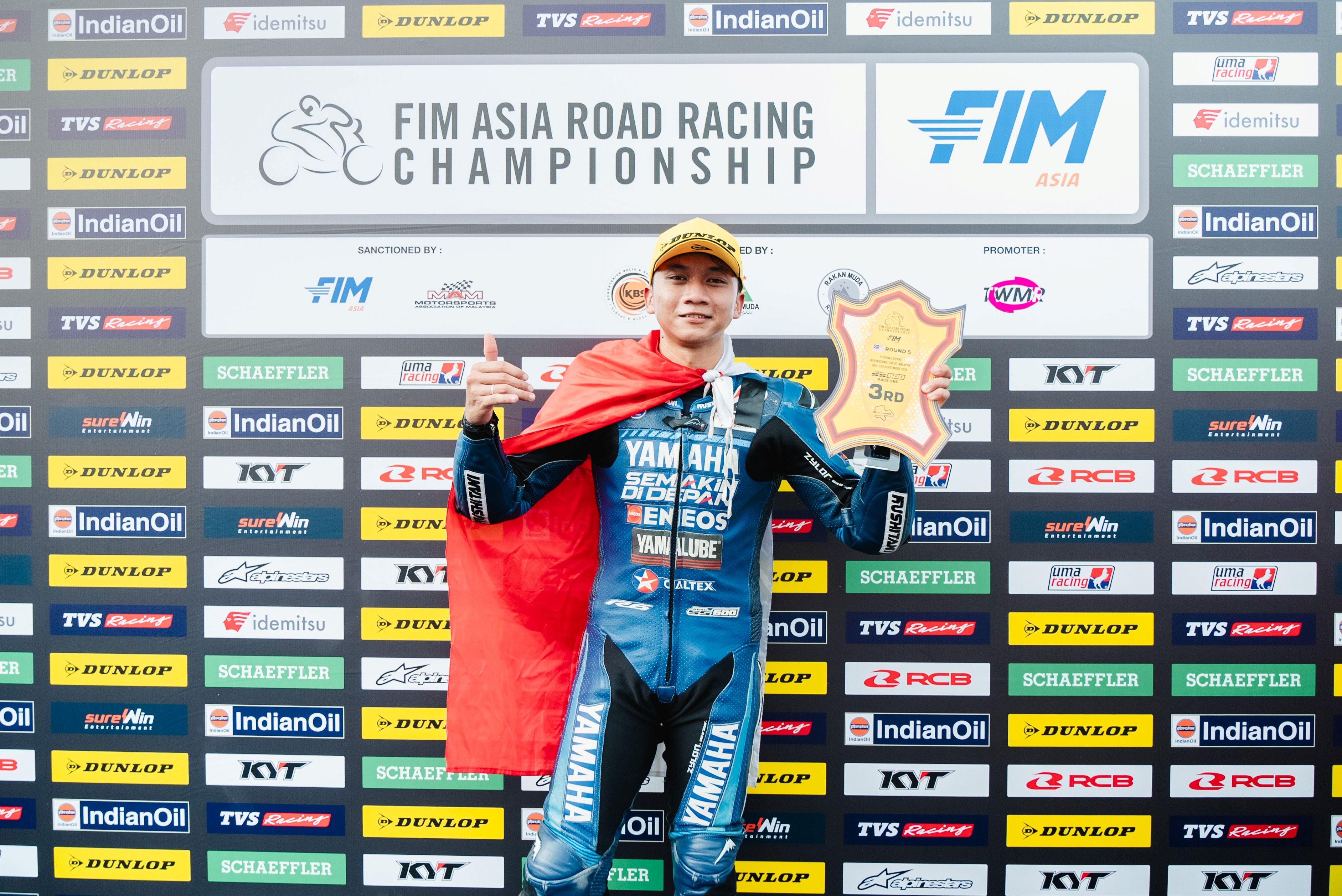 Yamaha Racing Indonesia Tampil Fantastis, Dua Kemenangan Beruntun dan Podium di ARRC !